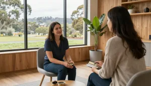 Integrative psychotherapy session in Adelaide Hills