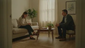 Trauma therapy session with therapist in Adelaide